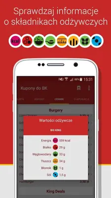 Kupony do Burger King android App screenshot 2